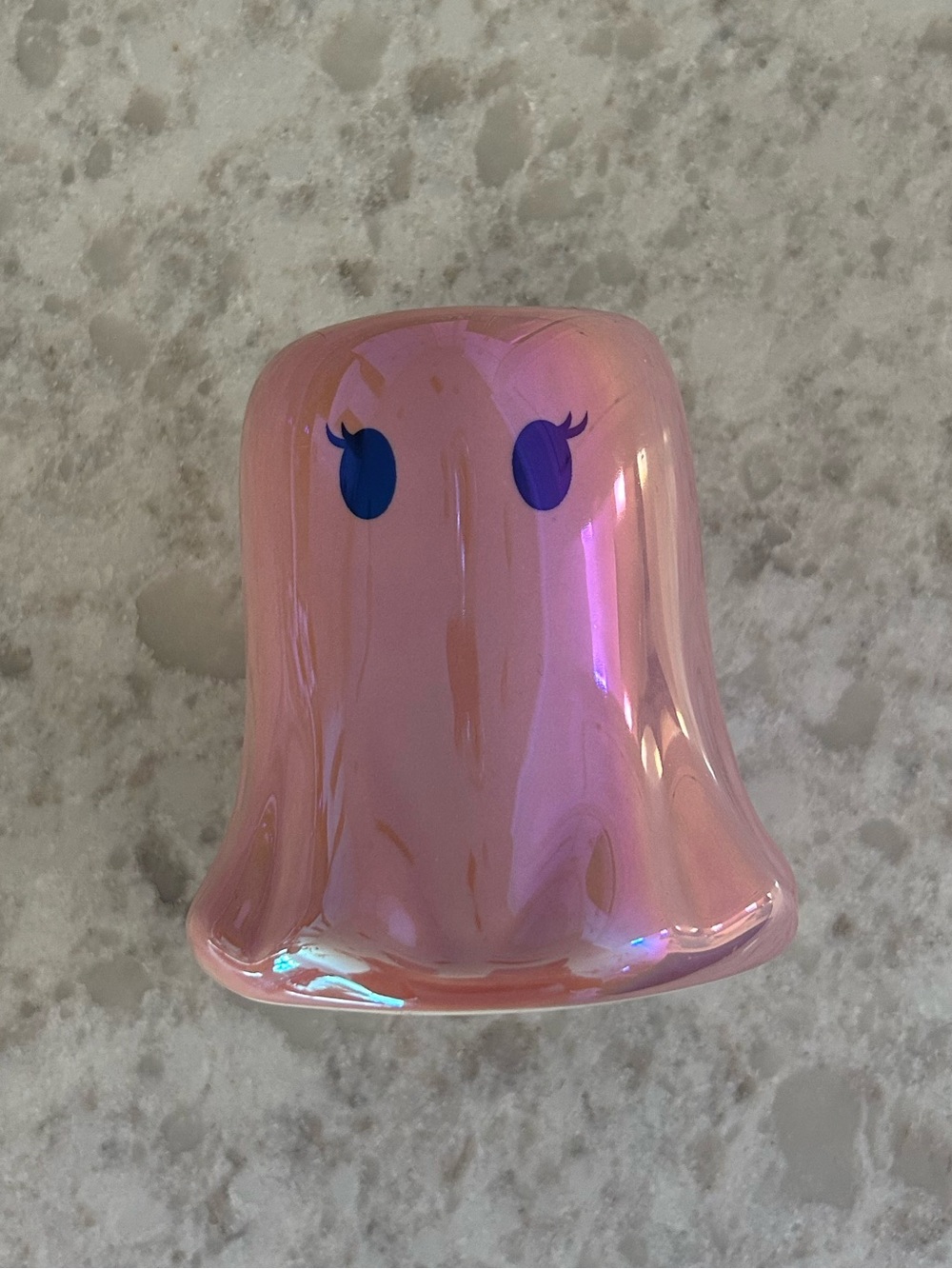 “New” DW Home Pink Iridescent Ghost 5.4 oz Candle